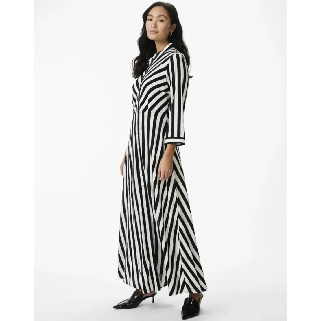 YASRobe chemise noir en viscose Gaia