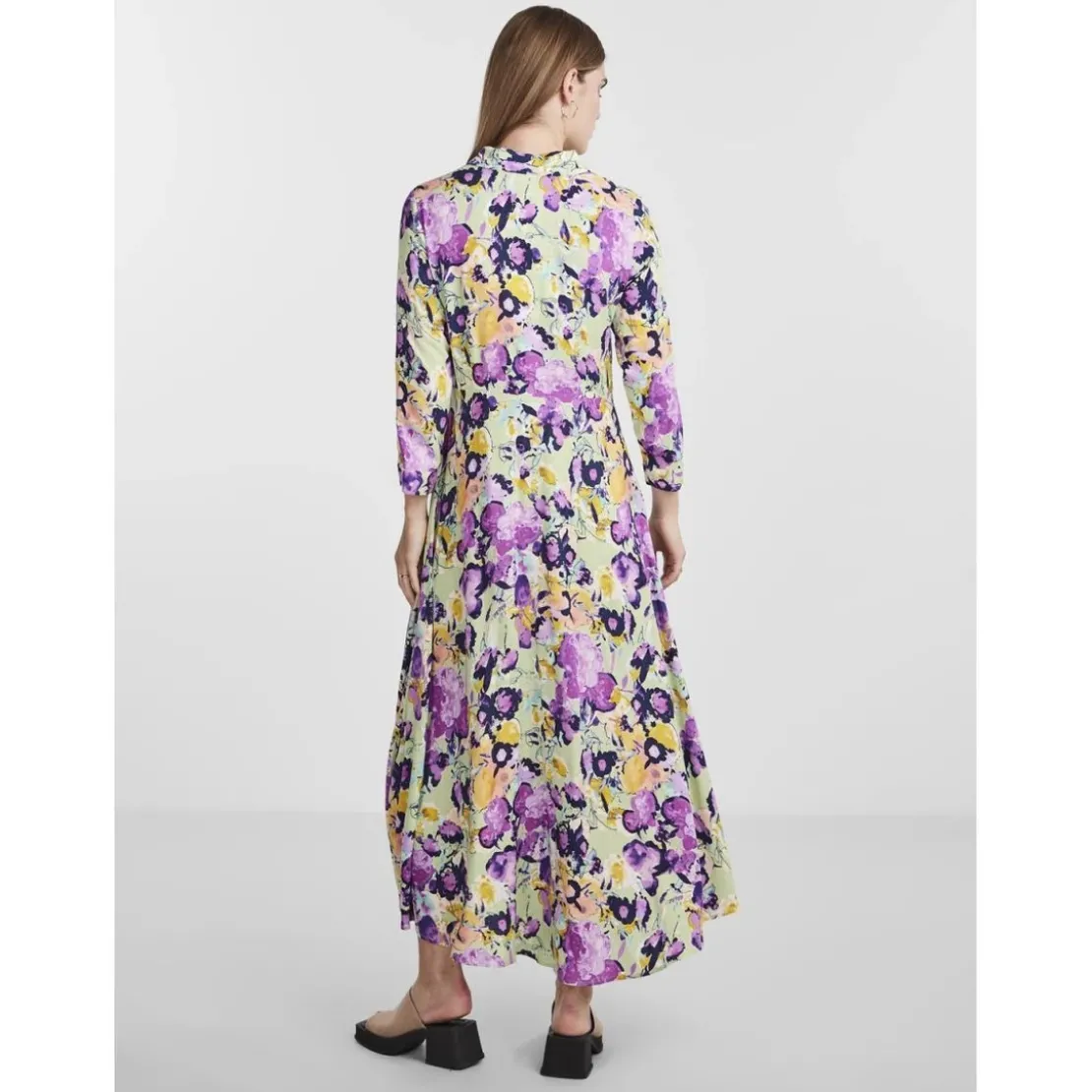 YASRobe chemise vert en viscose Zoé