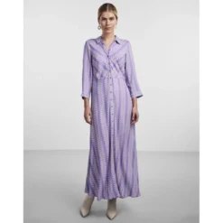 YASRobe chemise violet en viscose Sam