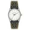 Zadig & VoltaireMontre Zadig & Voltaire ZVF402 - Montre Bracelet Cuir Noir Clouté Zadig & Voltaire